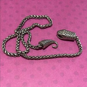 Snake Head Choker Necklace